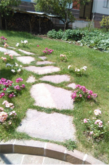lastre di porfido giardino 