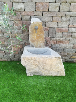 fontana in porfido